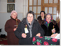 Прихожанка Галина Донец. <Нажмите, чтобы увеличить>