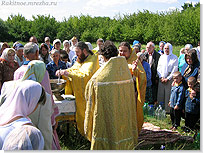 молебен с акафистом Святому Предтече. <Нажмите, чтобы увеличить>