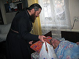 Посещение одиноких прихожан